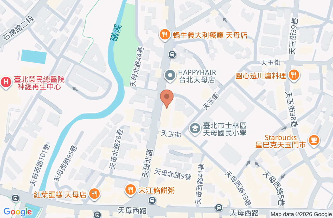 柳橙親子診所 位置地圖