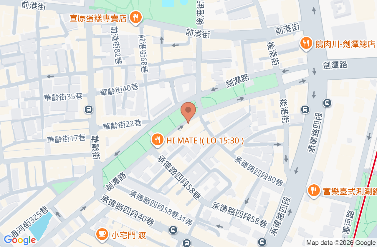 明澄眼科診所 位置地圖