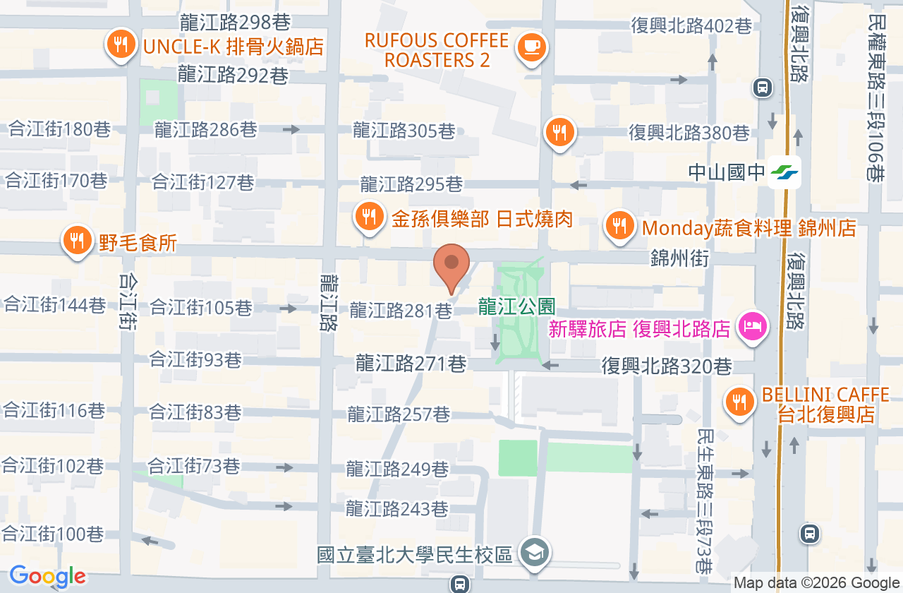 石牌李力成診所 位置地圖