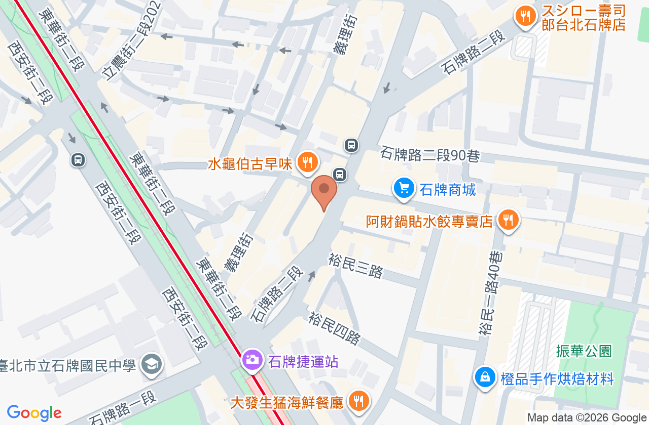 紀耳鼻喉科診所 位置地圖