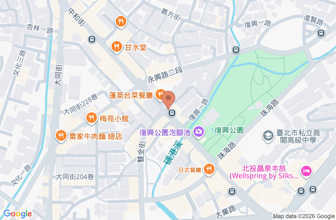 大順耳鼻喉科診所 位置地圖