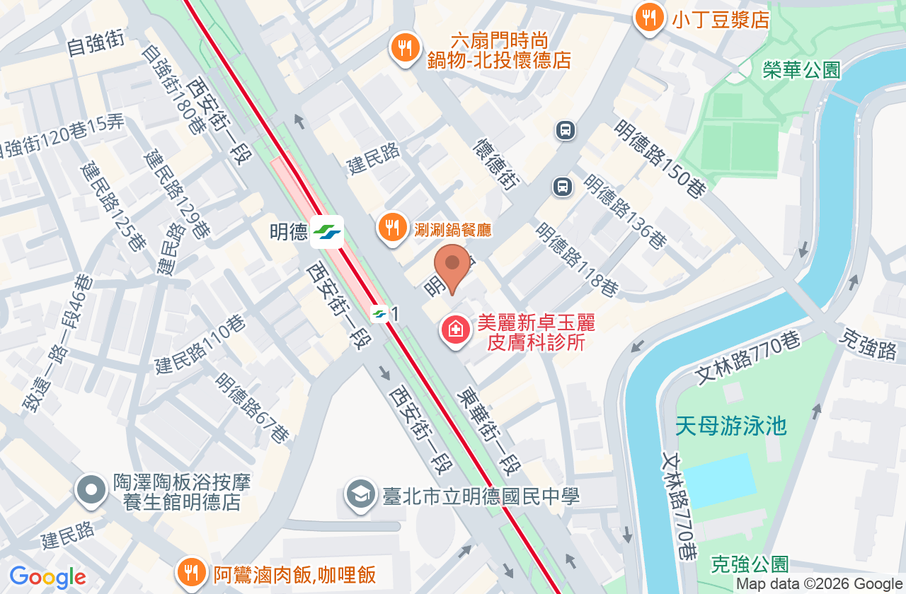 林文正耳鼻喉科診所 位置地圖