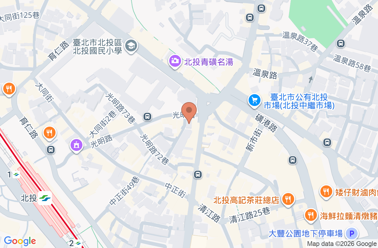 昱新眼科診所 位置地圖