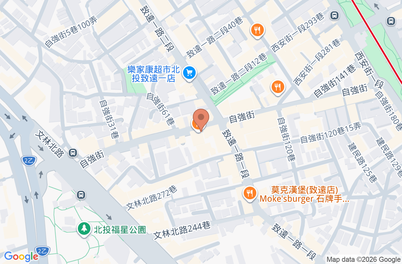 康田診所 位置地圖
