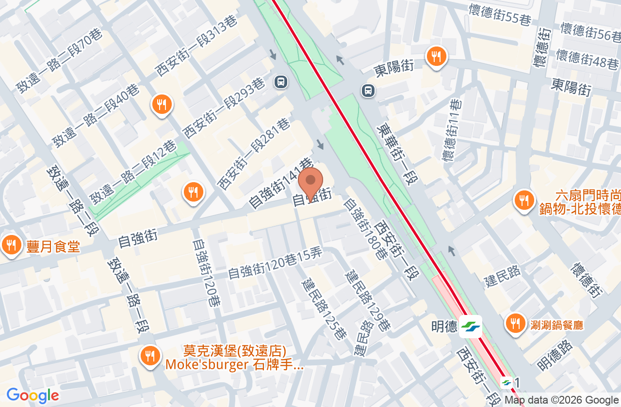 榮陽安心診所 位置地圖