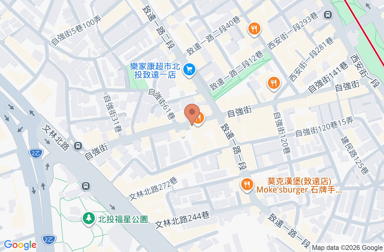 橙品耳鼻喉科診所 位置地圖