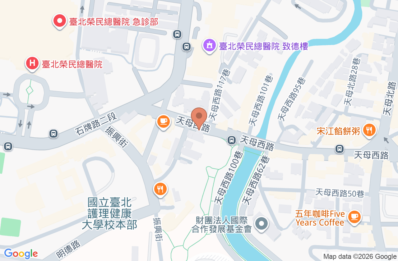 莊其穆教授婦女醫學診所 位置地圖