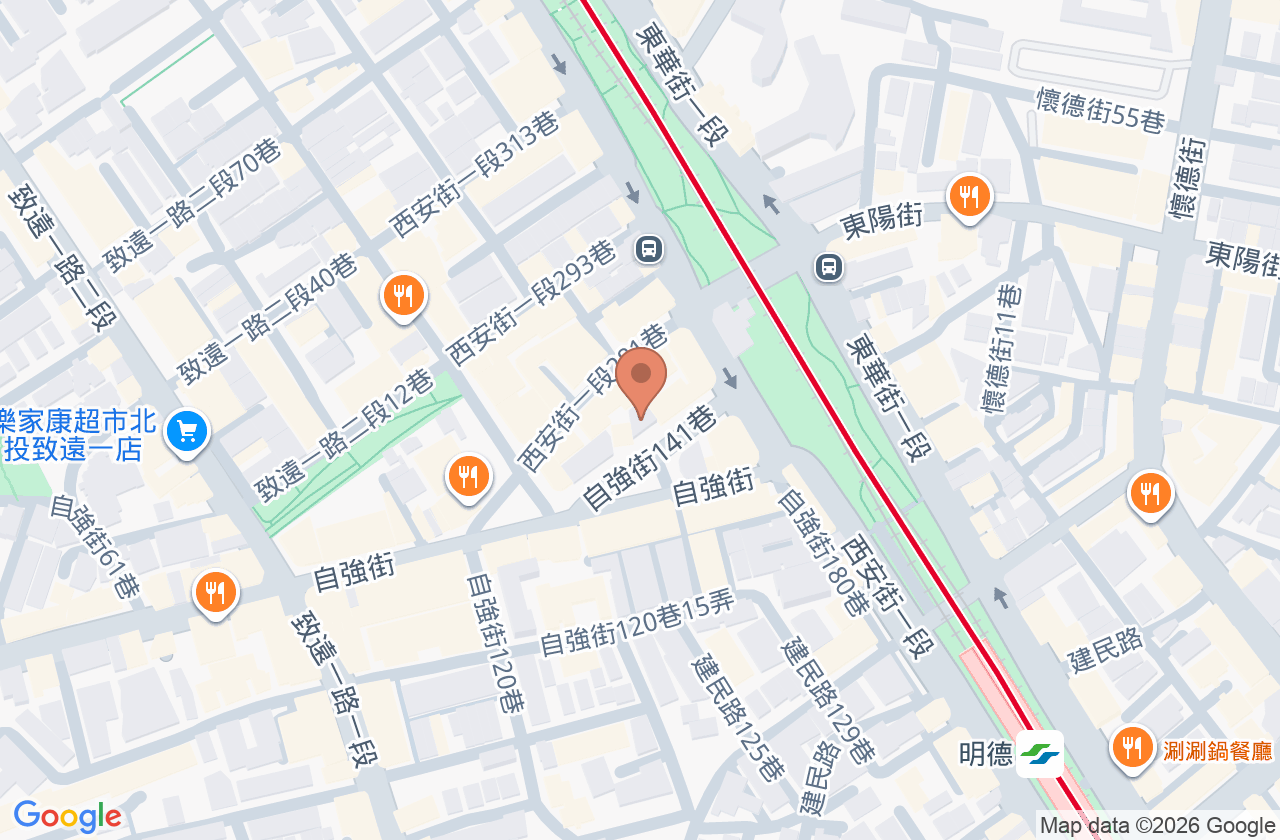 舒眠身心醫學診所 位置地圖