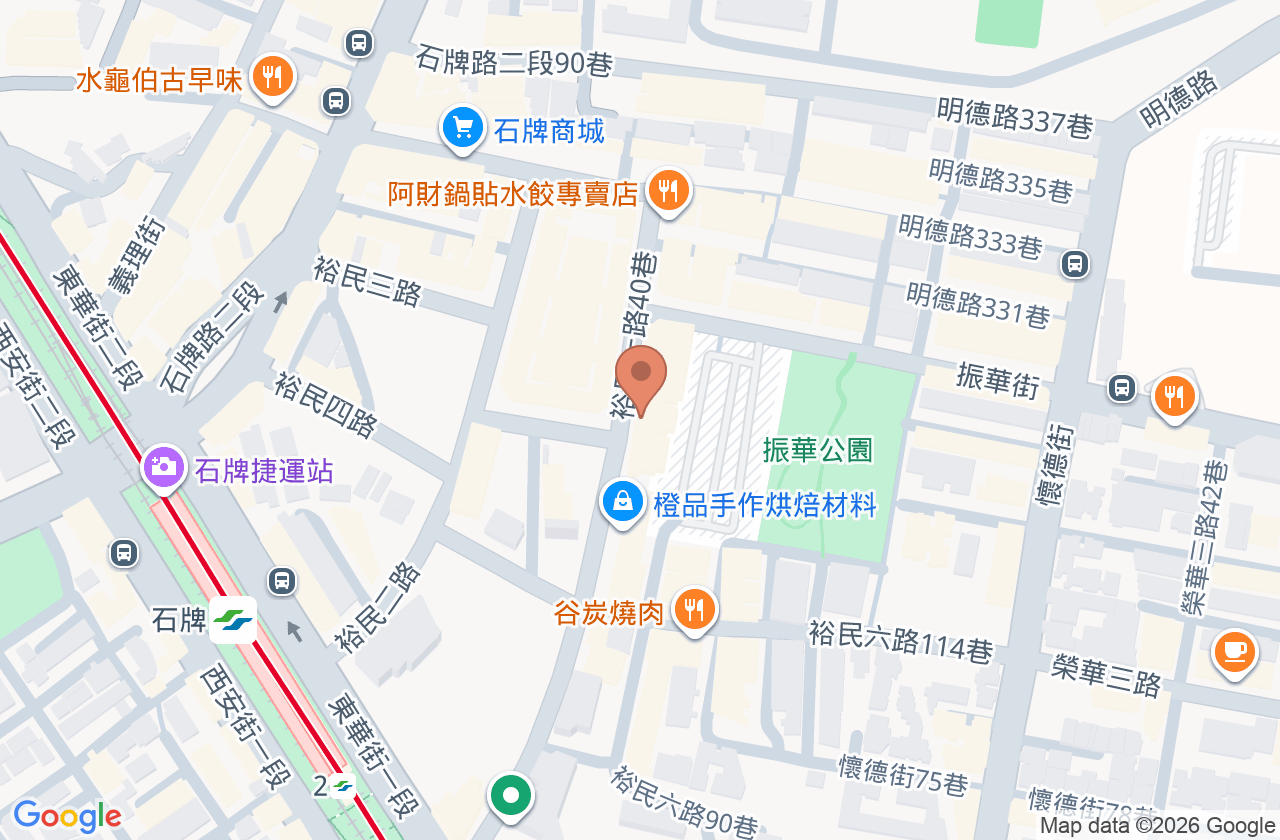 辰寧身心醫學診所 位置地圖