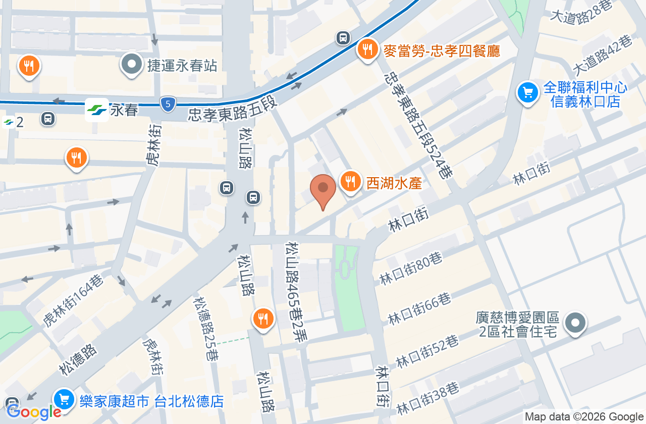 連小兒科診所 位置地圖