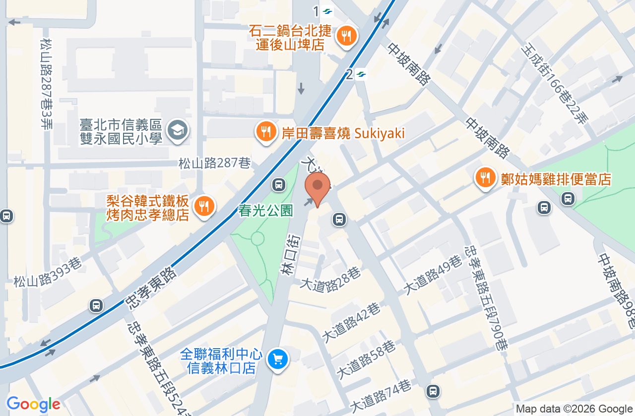 登瑞安診所 位置地圖