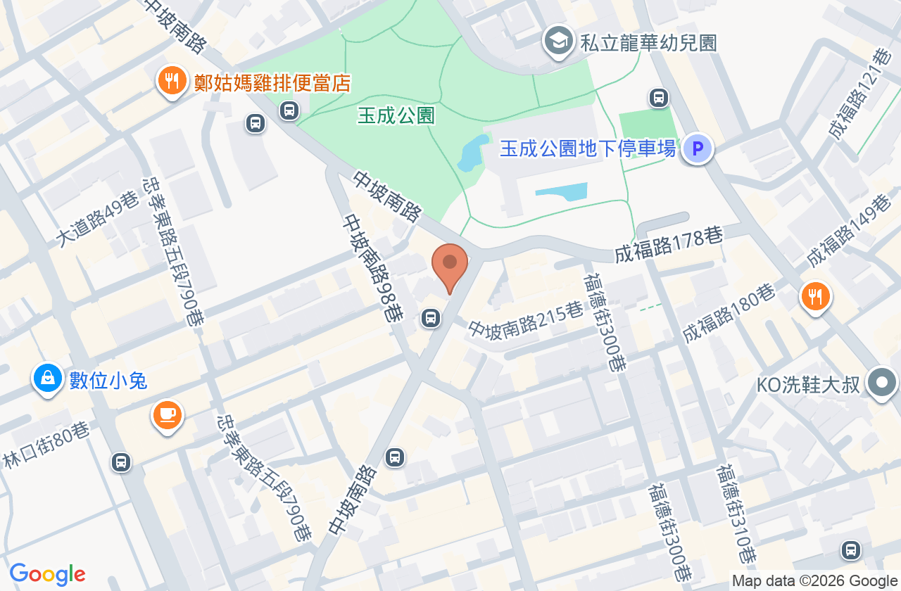 自在診所 位置地圖