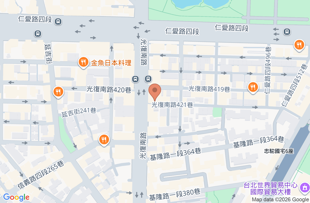 伯特利身心診所 位置地圖