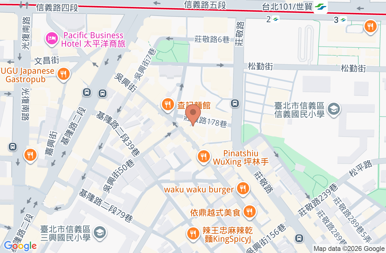 樂恬診所 位置地圖
