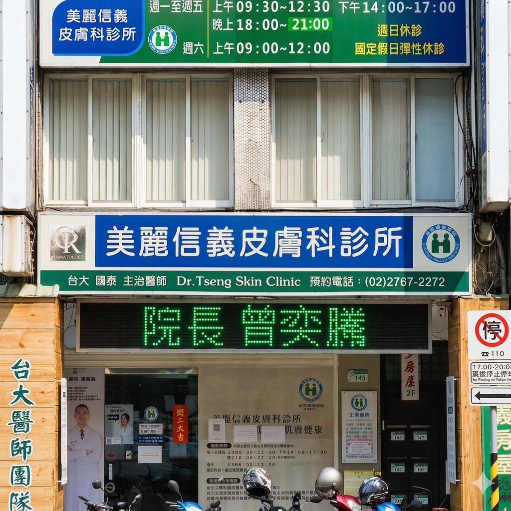 美麗信義皮膚科診所 診所實景照