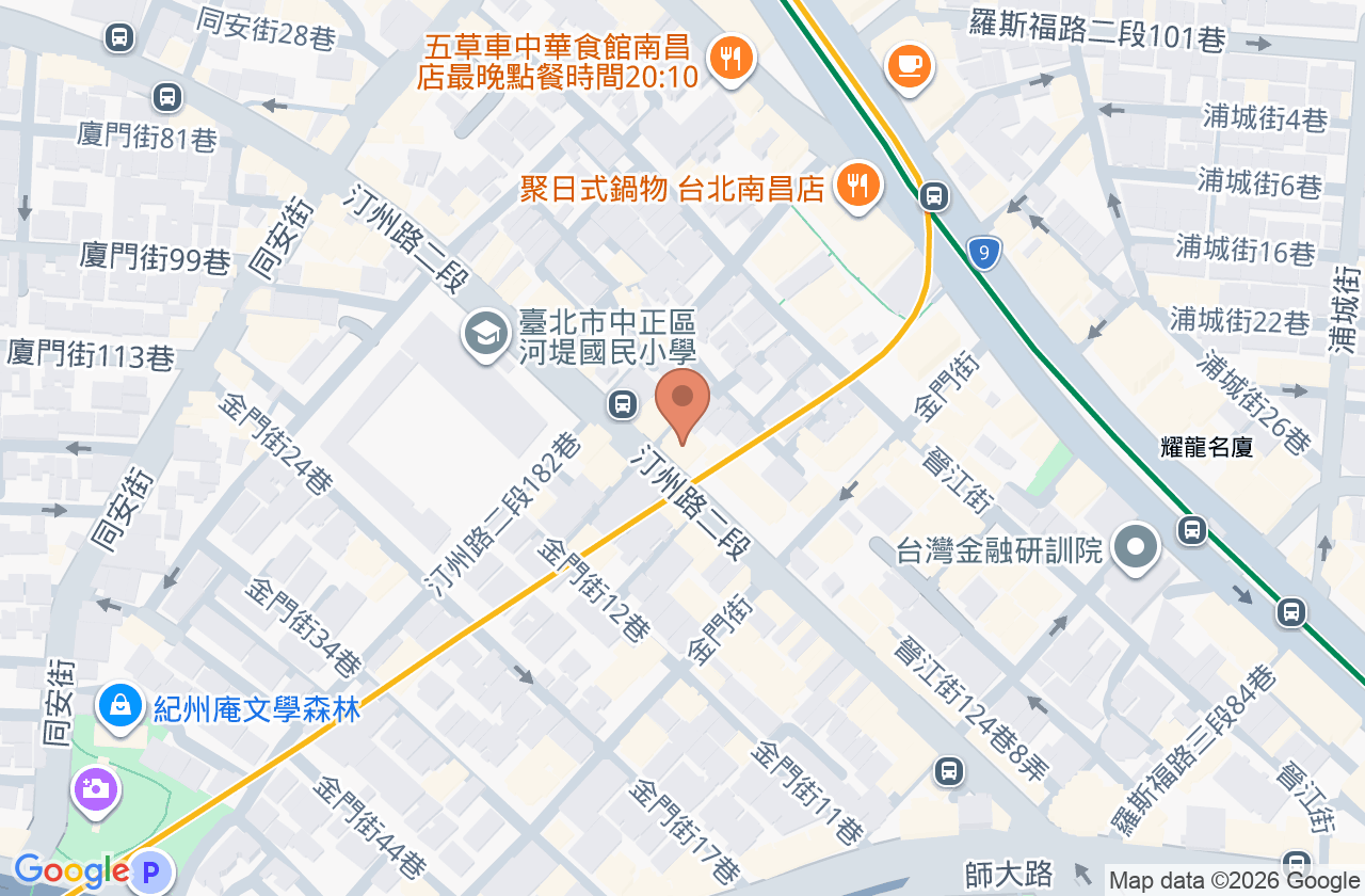 蕭耳鼻喉科診所 位置地圖