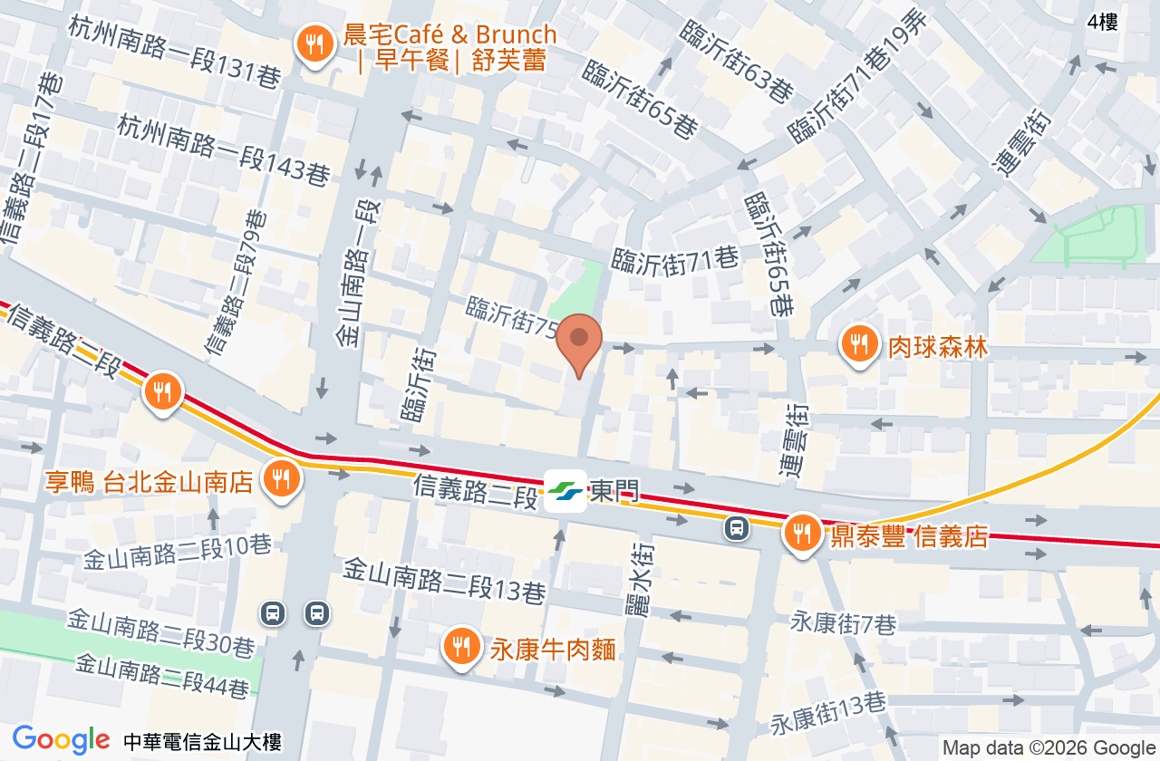 東妍診所 位置地圖