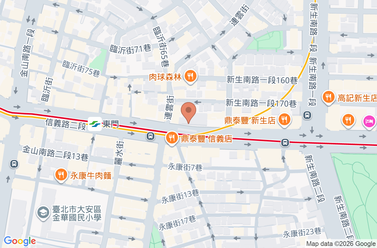 禾瑞印象診所 位置地圖