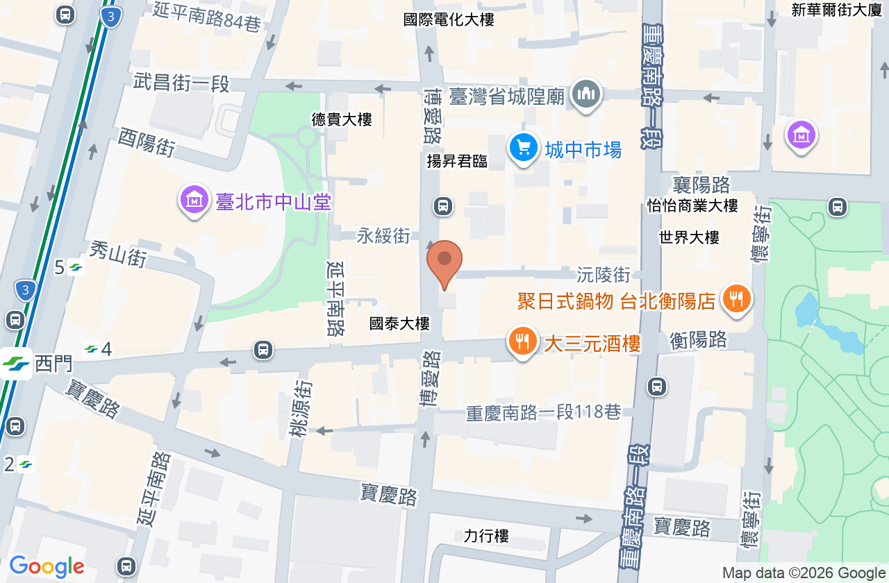 慢活靜心診所 位置地圖