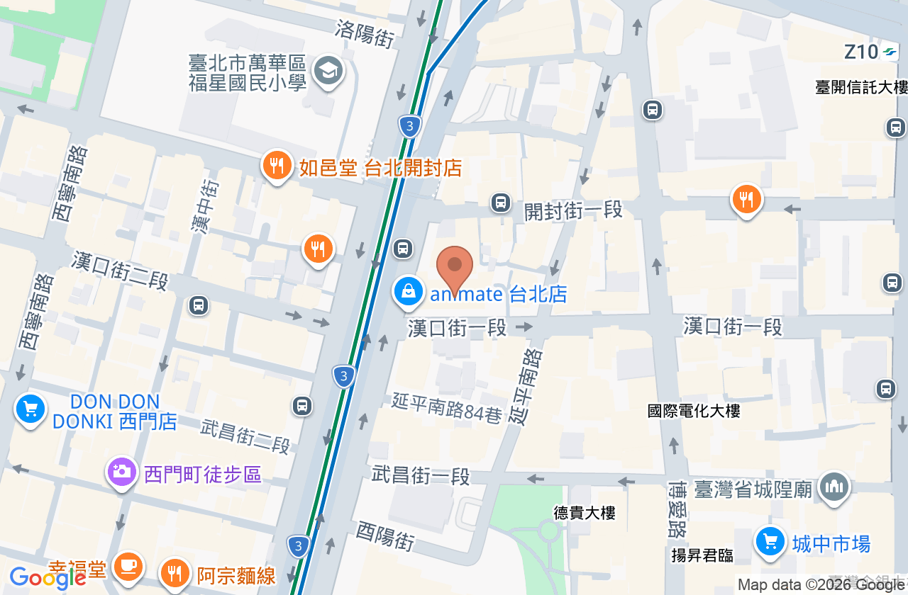 美兆國際診所 位置地圖
