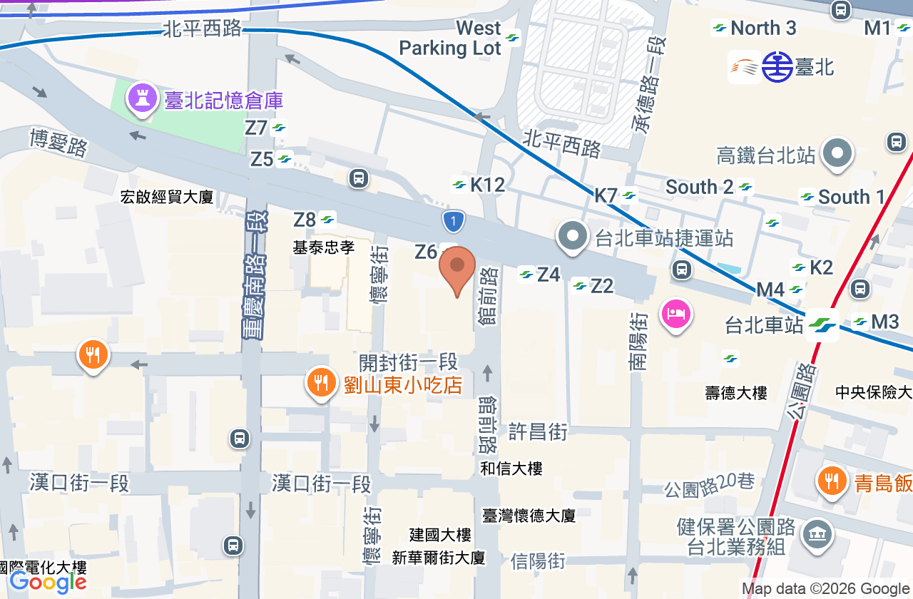 青蒿診所 位置地圖