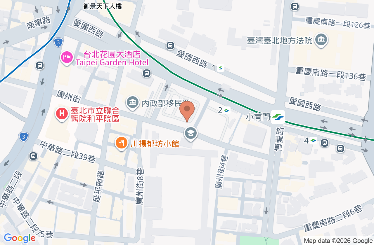 嘉生診所 位置地圖