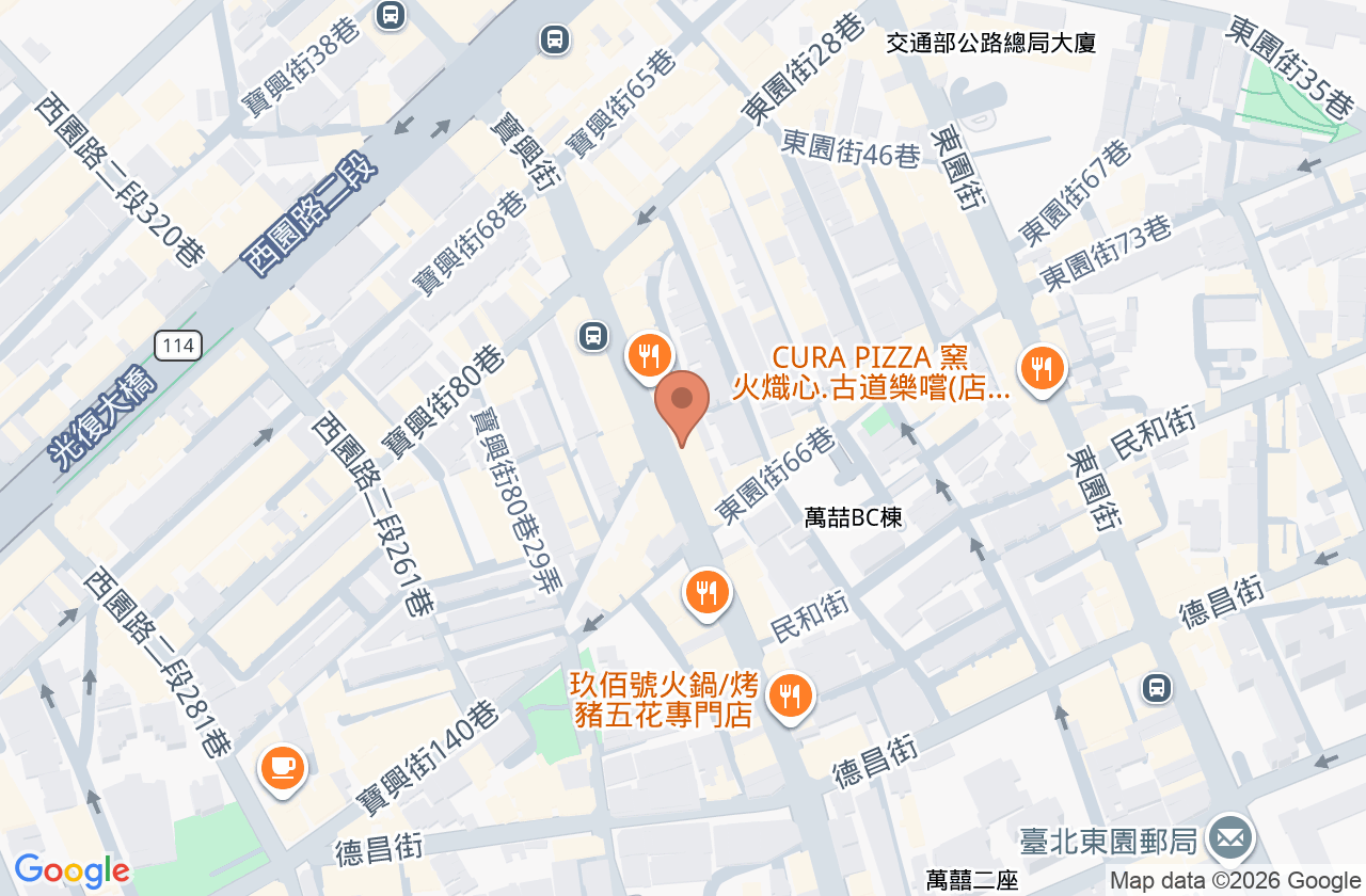 天行健診所 位置地圖