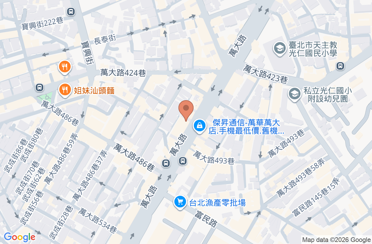 維恩耳鼻喉科診所 位置地圖