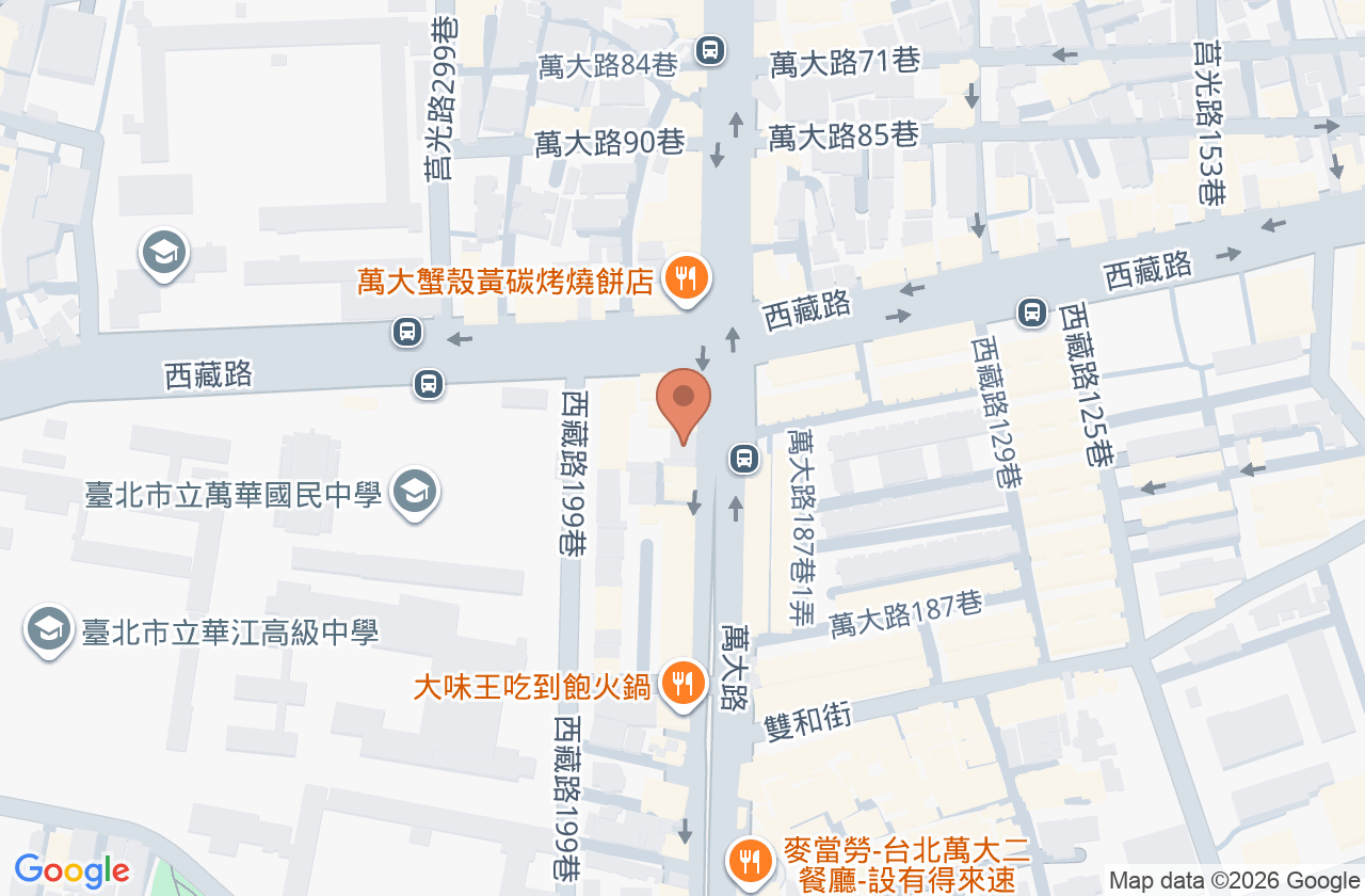 萬嘉耳鼻喉科診所 位置地圖