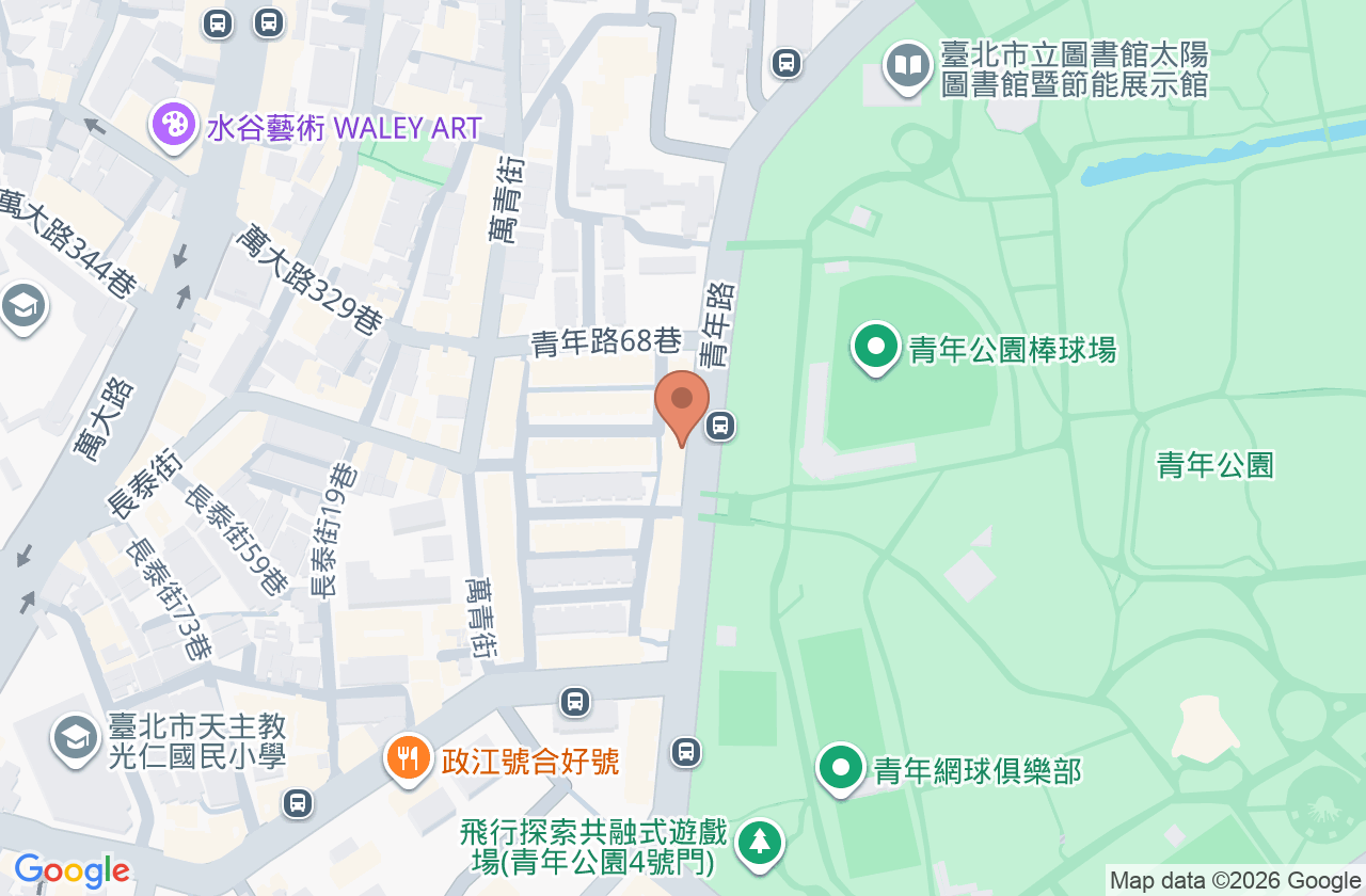 光耳鼻喉科診所 位置地圖
