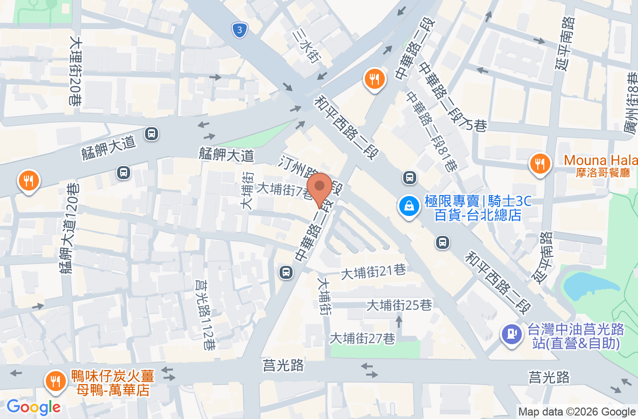 吳明修診所 位置地圖
