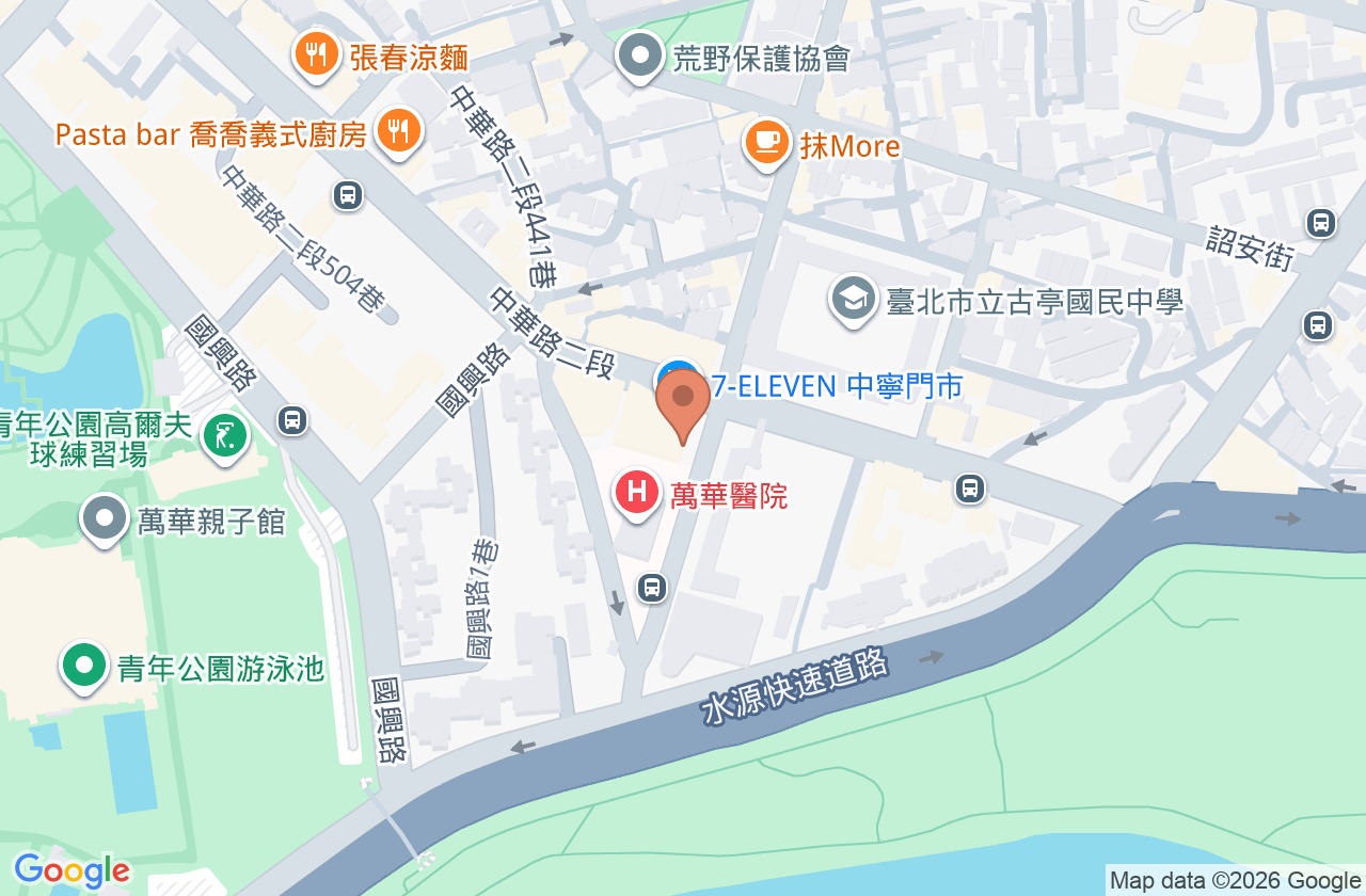 福全身心科診所 位置地圖