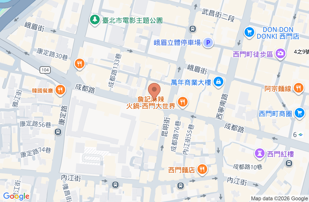 黃健勇皮膚科診所 位置地圖
