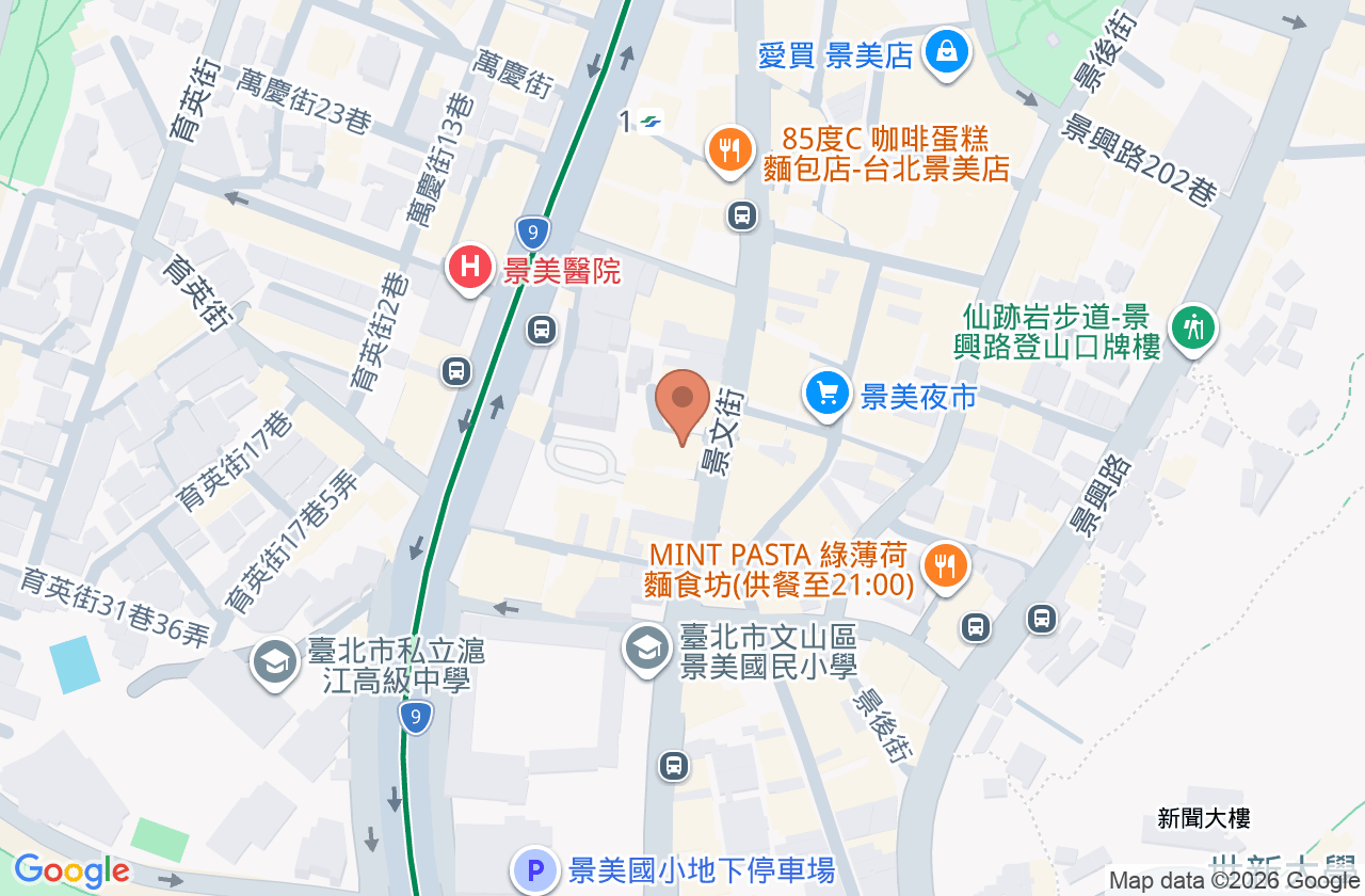 陳建業診所 位置地圖