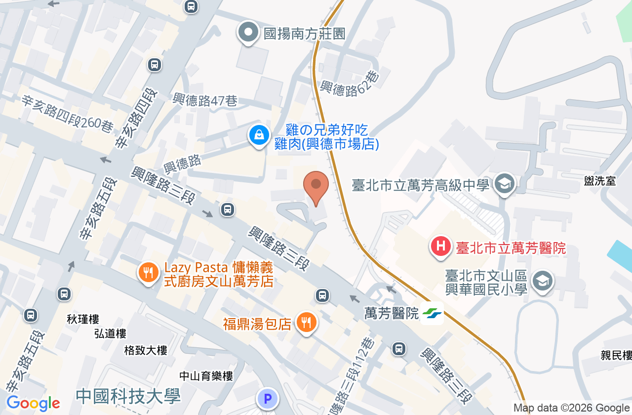 黃皮膚科診所 位置地圖