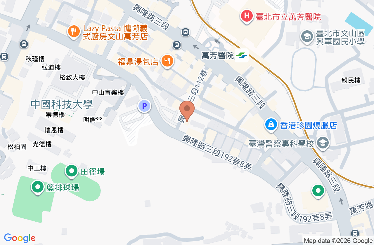 興隆診所 位置地圖