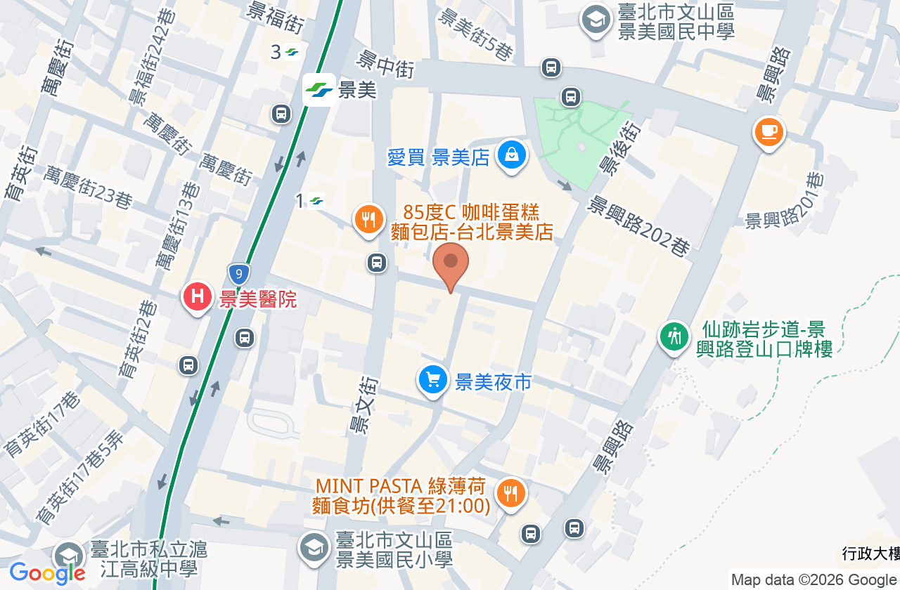 漂亮101皮膚科診所 位置地圖