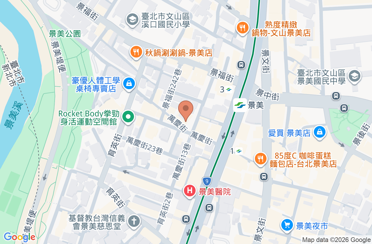 慶如診所 位置地圖