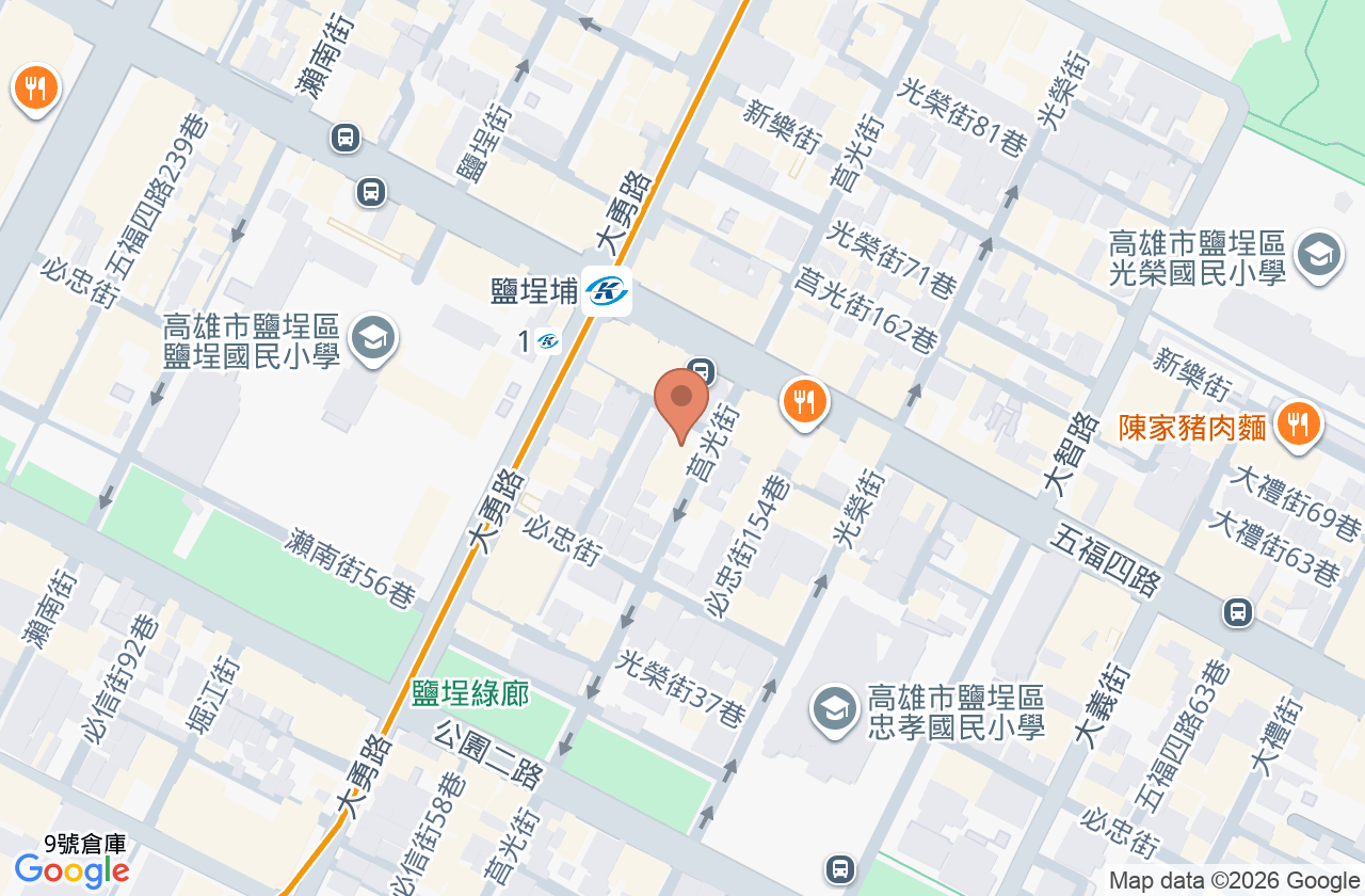 盧榮坤小兒科診所 位置地圖