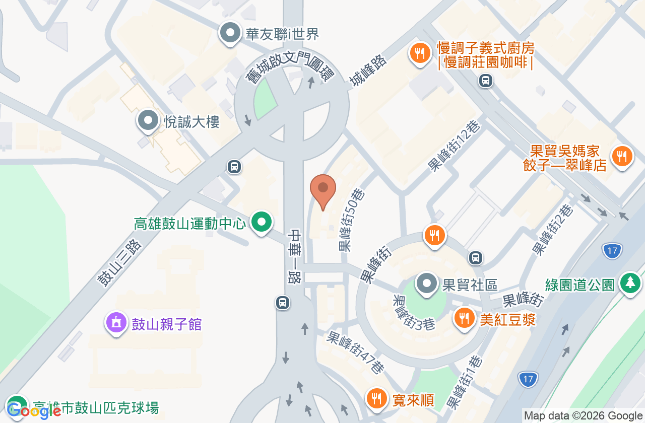 陳大洲耳鼻喉科診所 位置地圖