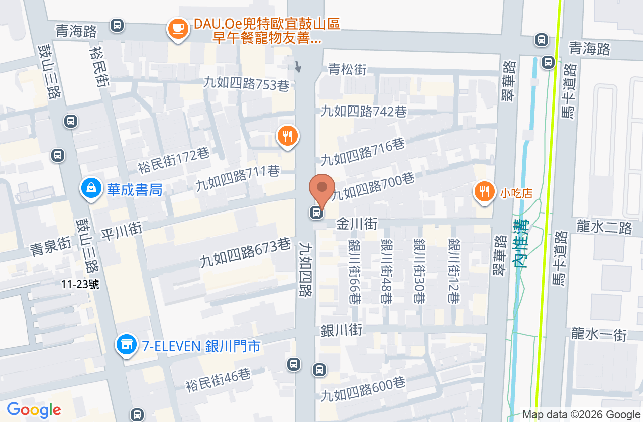 黃活診所 位置地圖