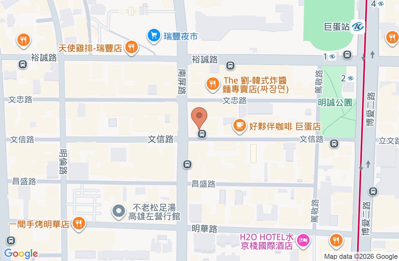 宏澤耳鼻喉科診所 位置地圖