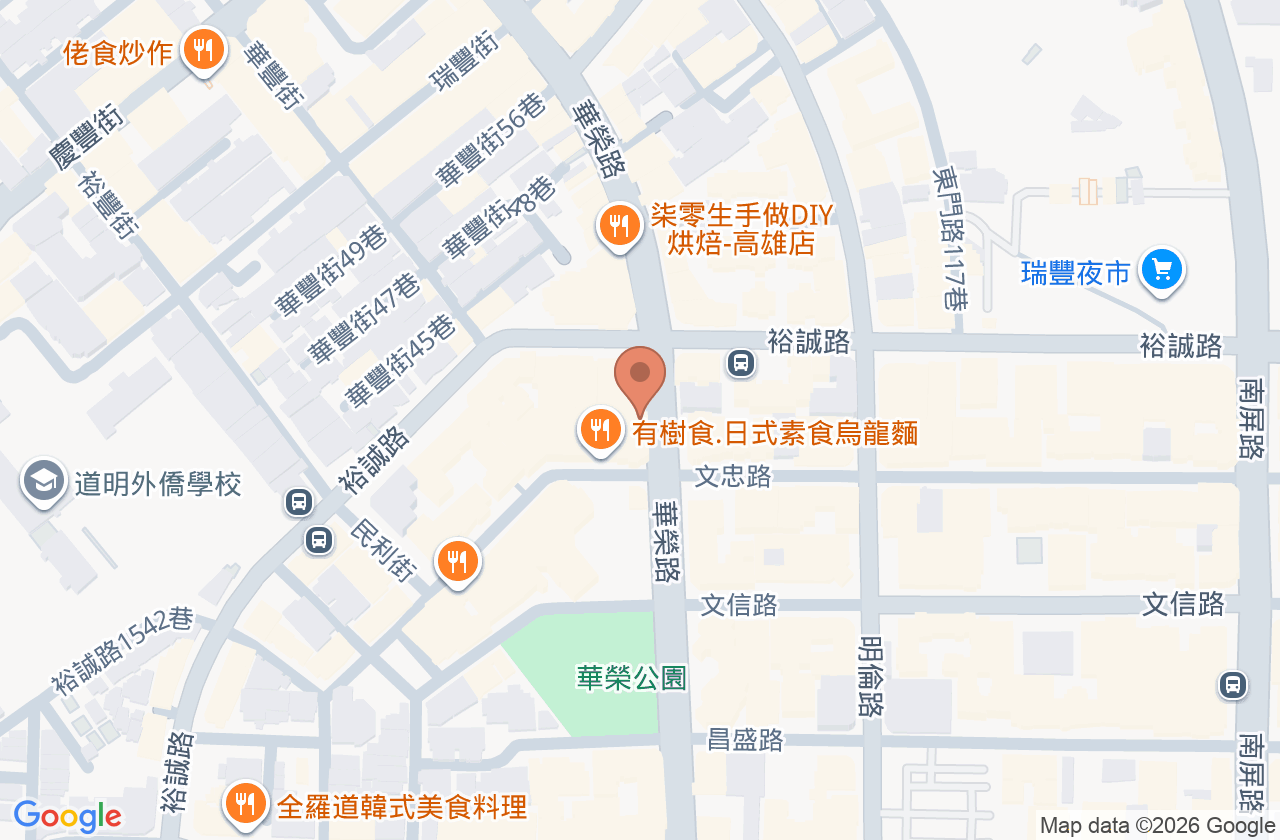 華榮謝耳鼻喉科診所 位置地圖
