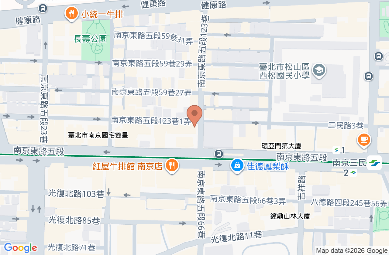張萬屏牙醫診所 位置地圖
