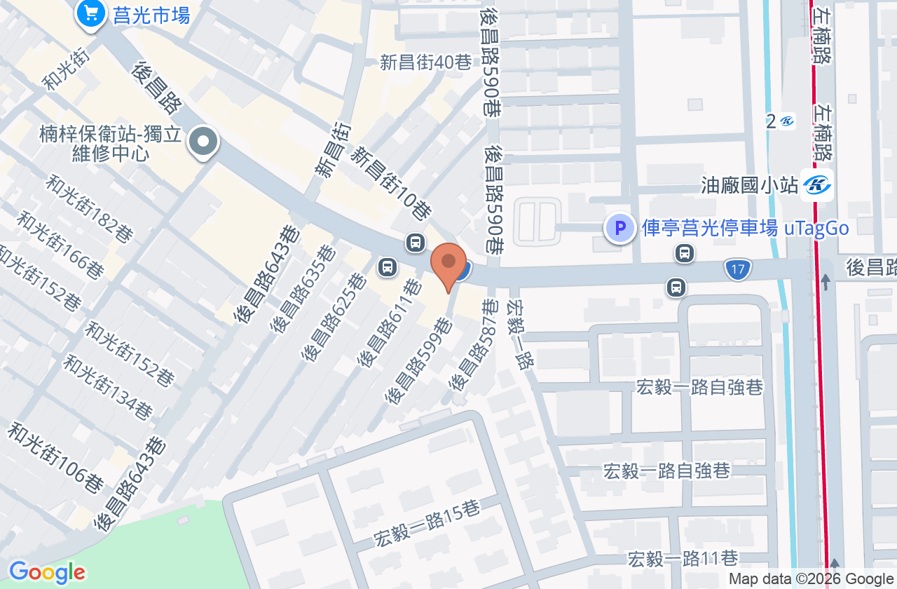 蔡鶴峰診所 位置地圖