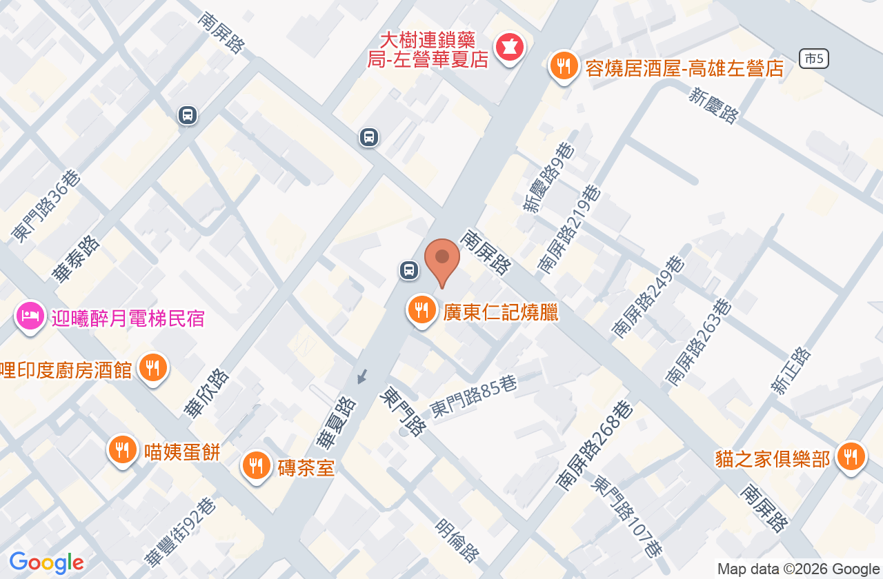 金仁福診所 位置地圖