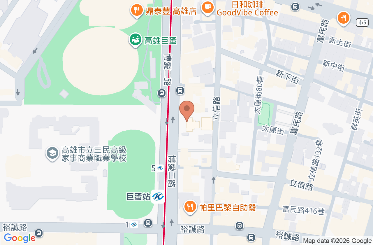 仁杏診所 位置地圖