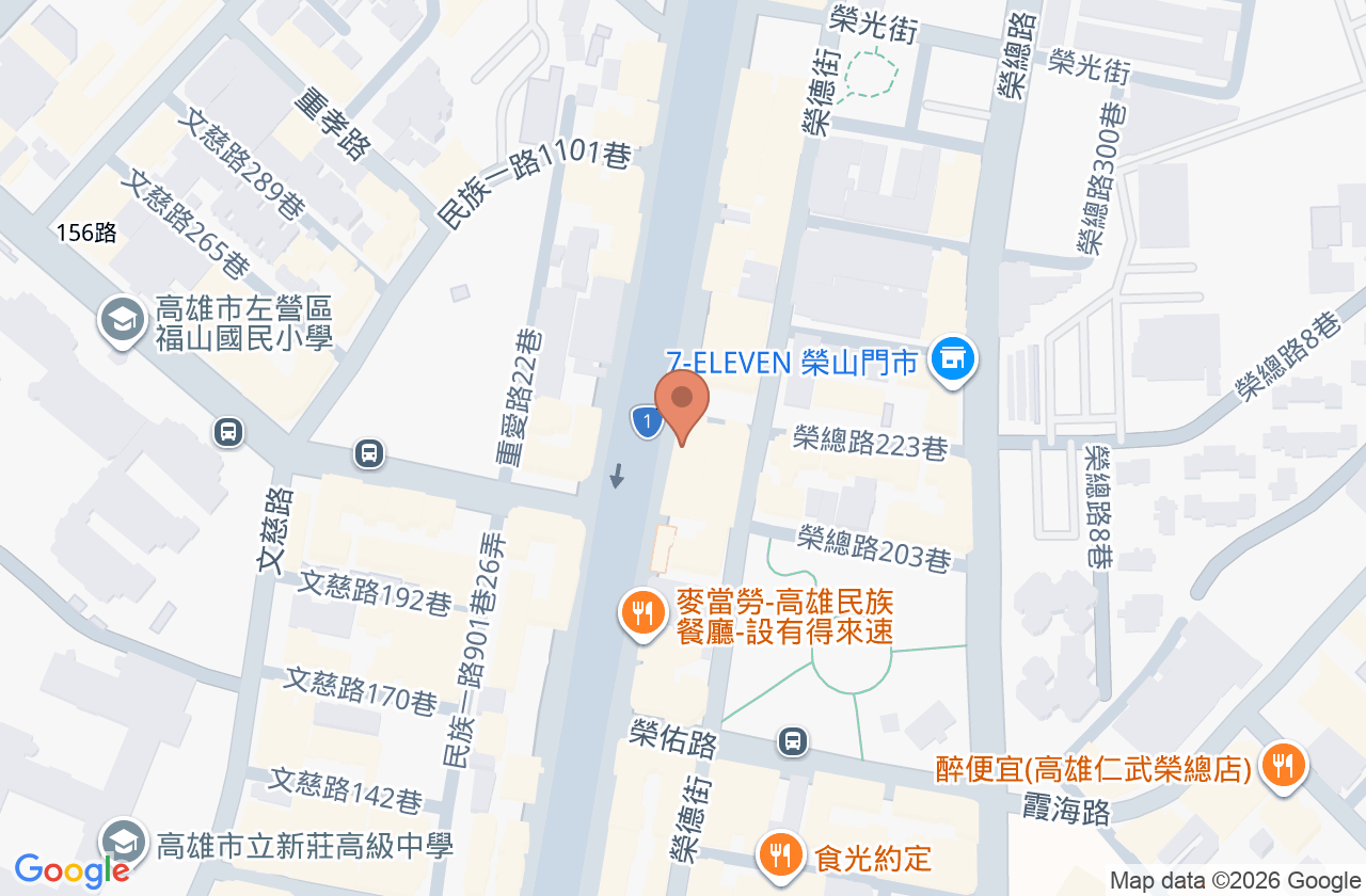 陳文星耳鼻喉科診所 位置地圖