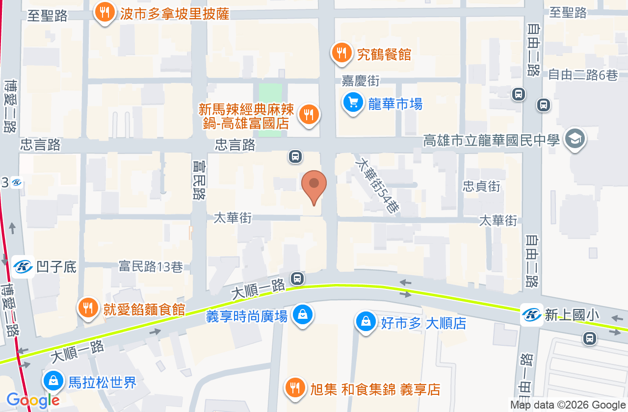 蔡東隆診所 位置地圖