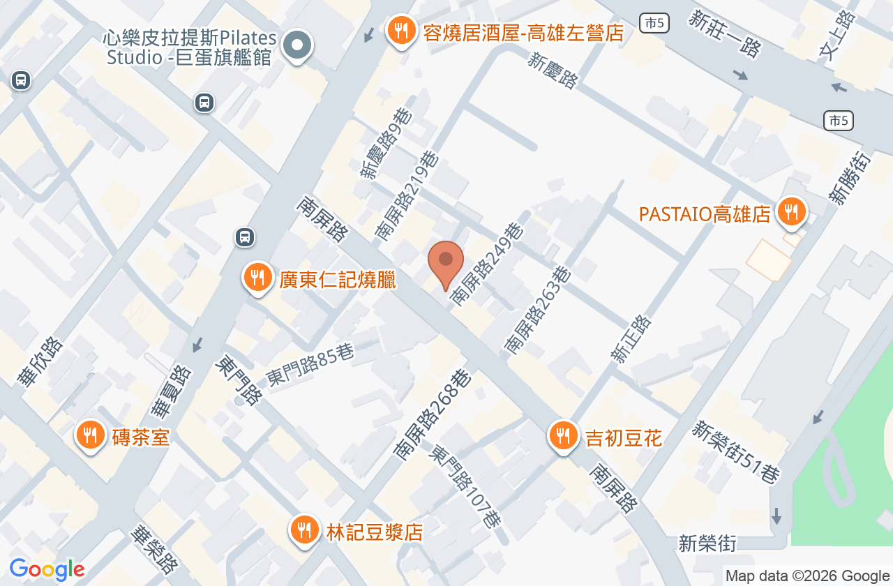 欣正中診所 位置地圖